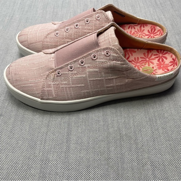 Revitalign Orthotic Woven Sneaker Mules in Harmony Petal NWOB - Picture 2 of 8